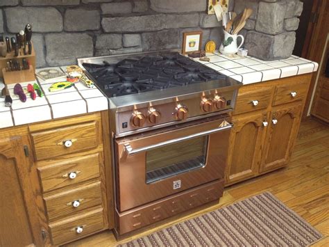 copper gas oven